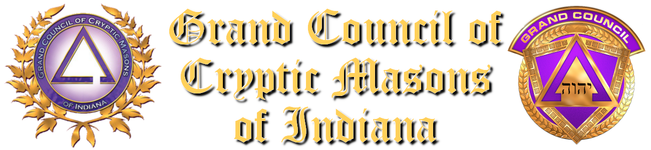 Grand Council of Cryptic Masons of Indiana Logo