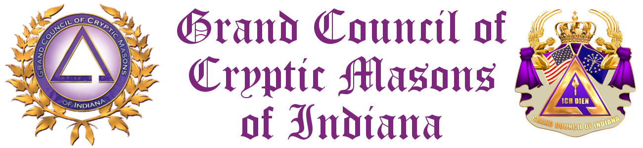 Grand Council of Cryptic Masons of Indiana Logo